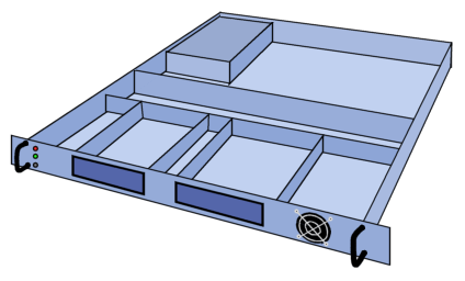 Serveur rackable 1U